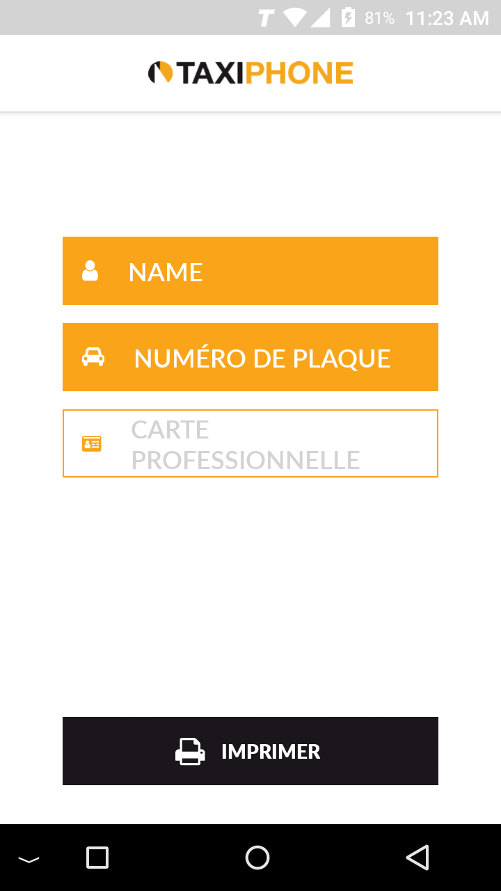 App screenshot