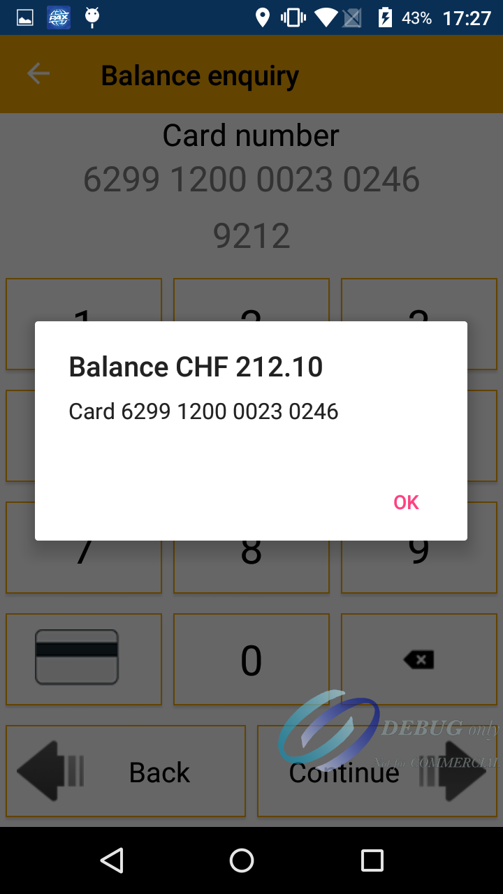 App screenshot