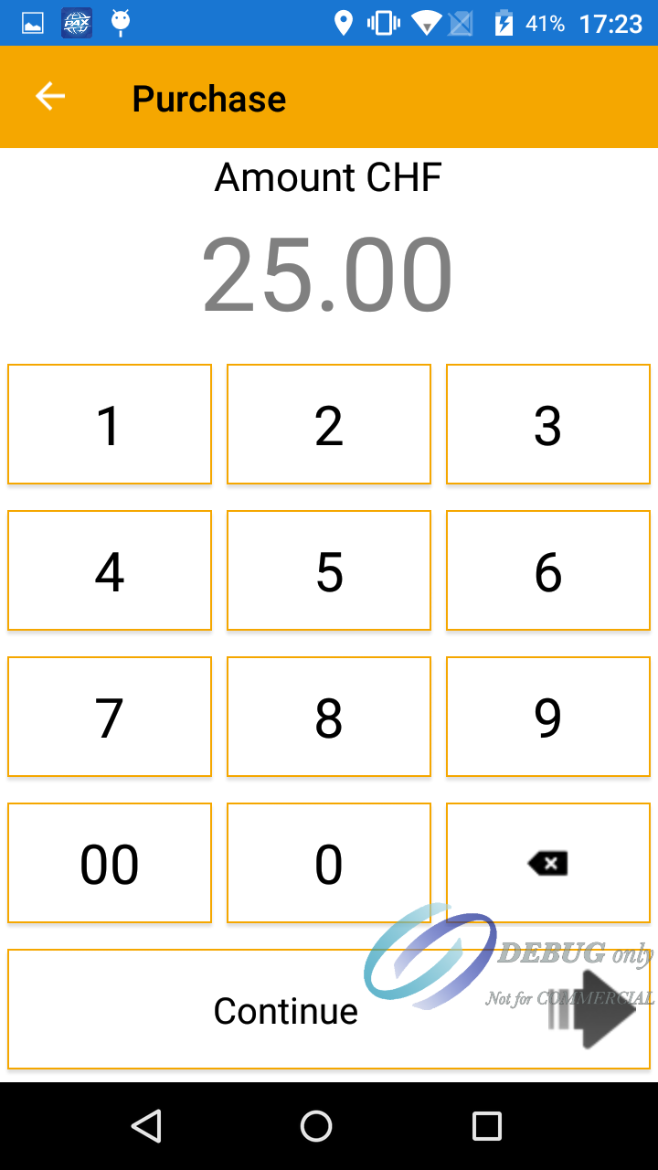 App screenshot
