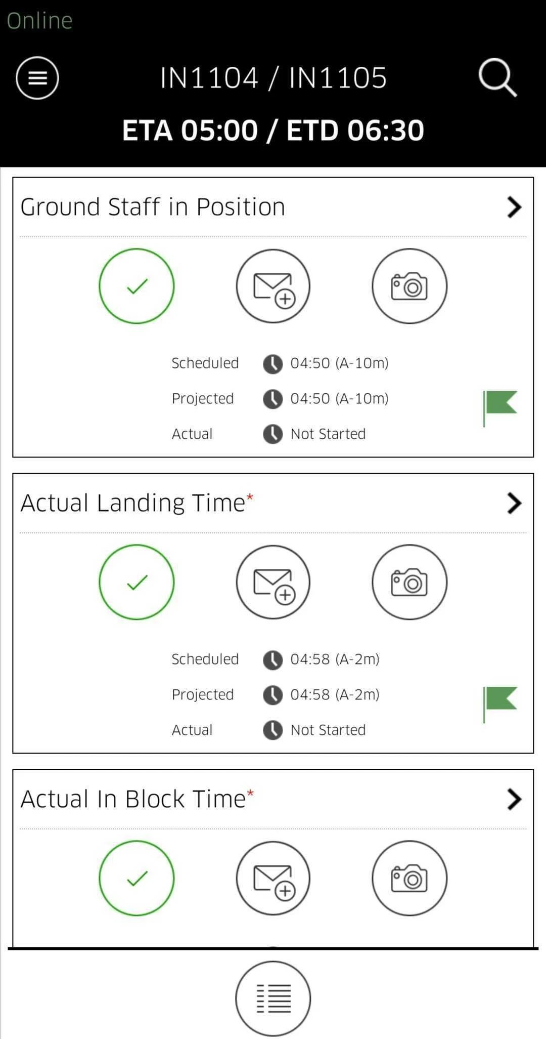 App screenshot