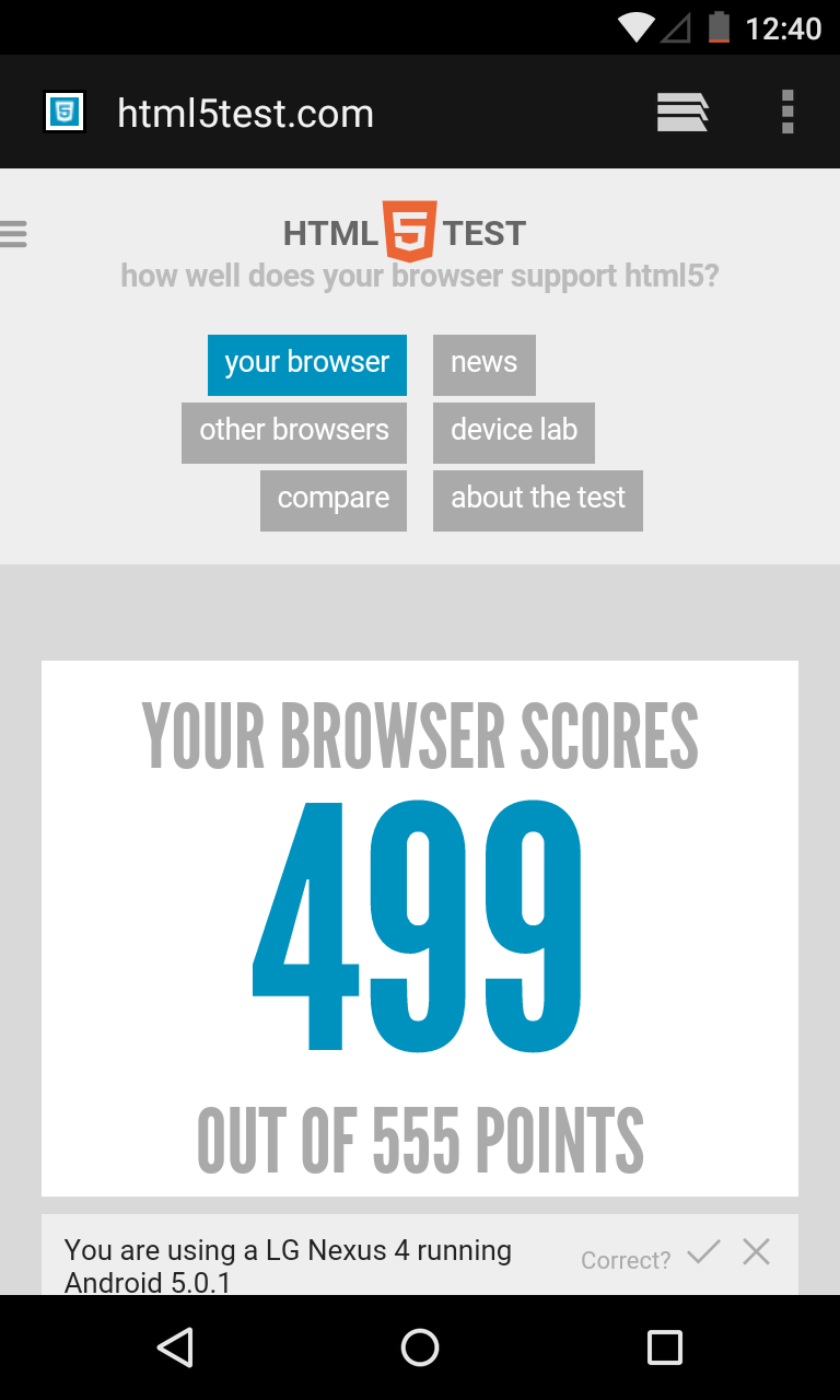 App screenshot