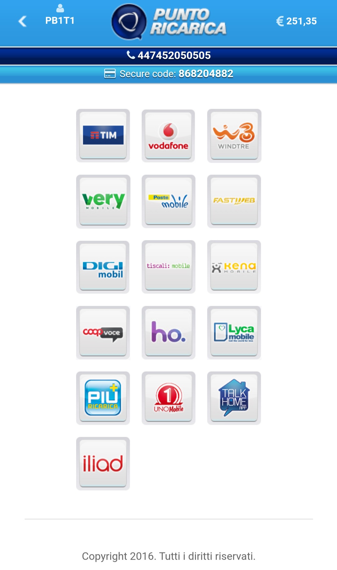 App screenshot