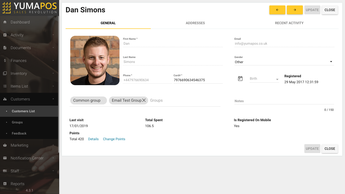App screenshot
