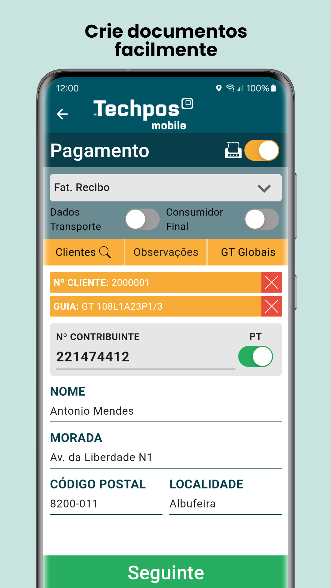 App screenshot