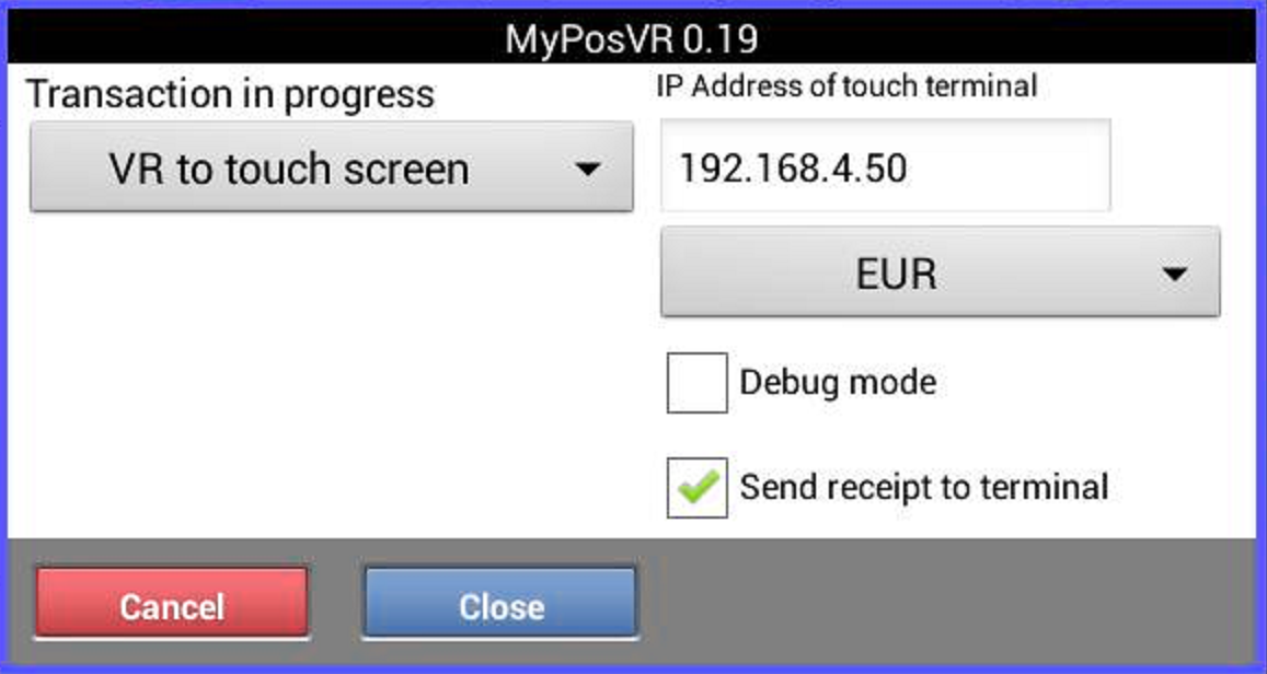 App screenshot
