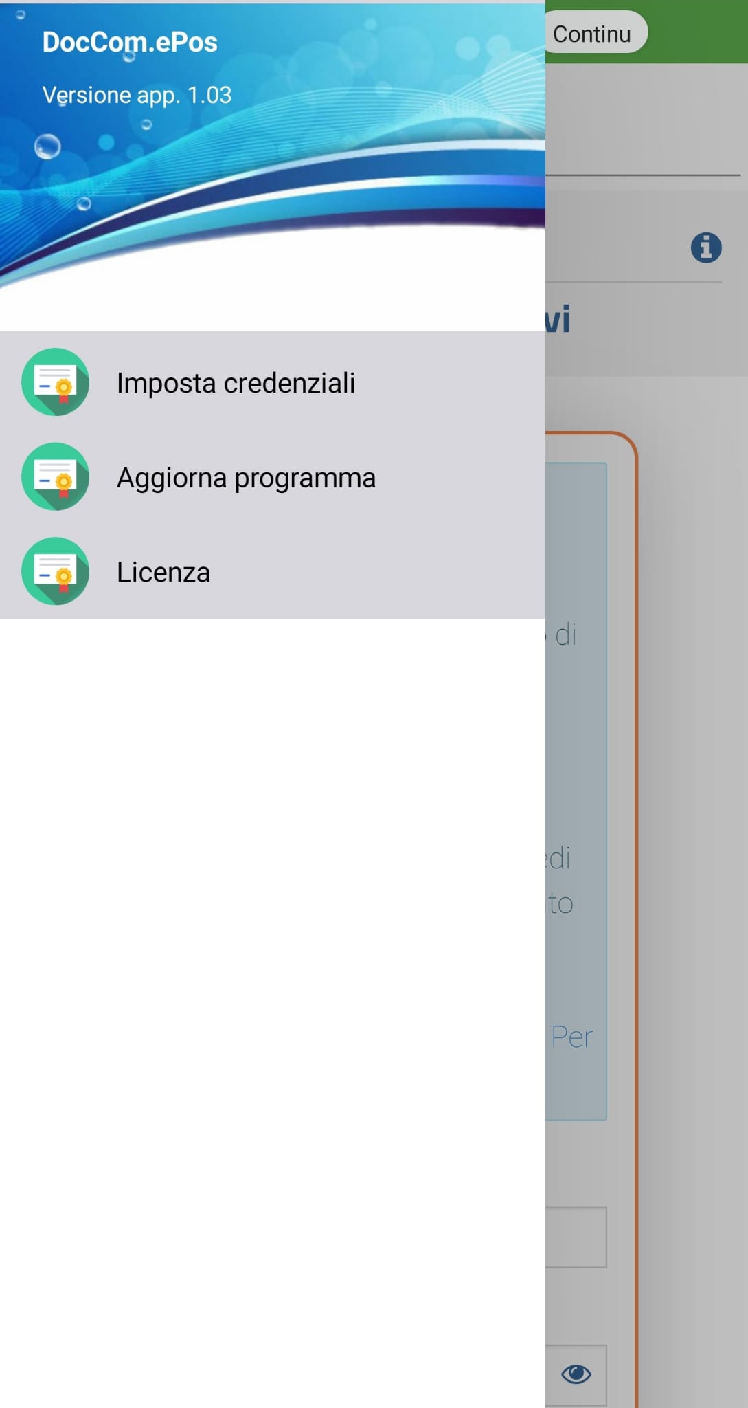 App screenshot
