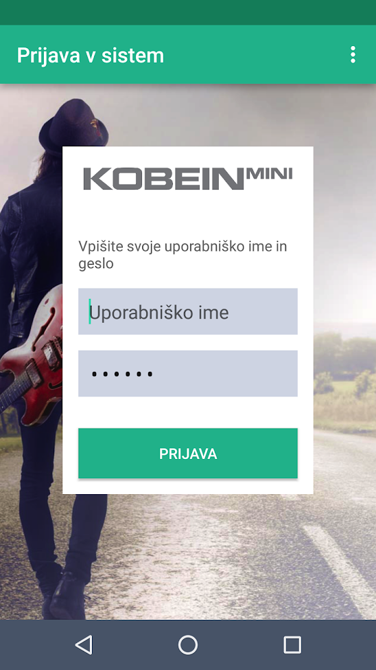 App screenshot