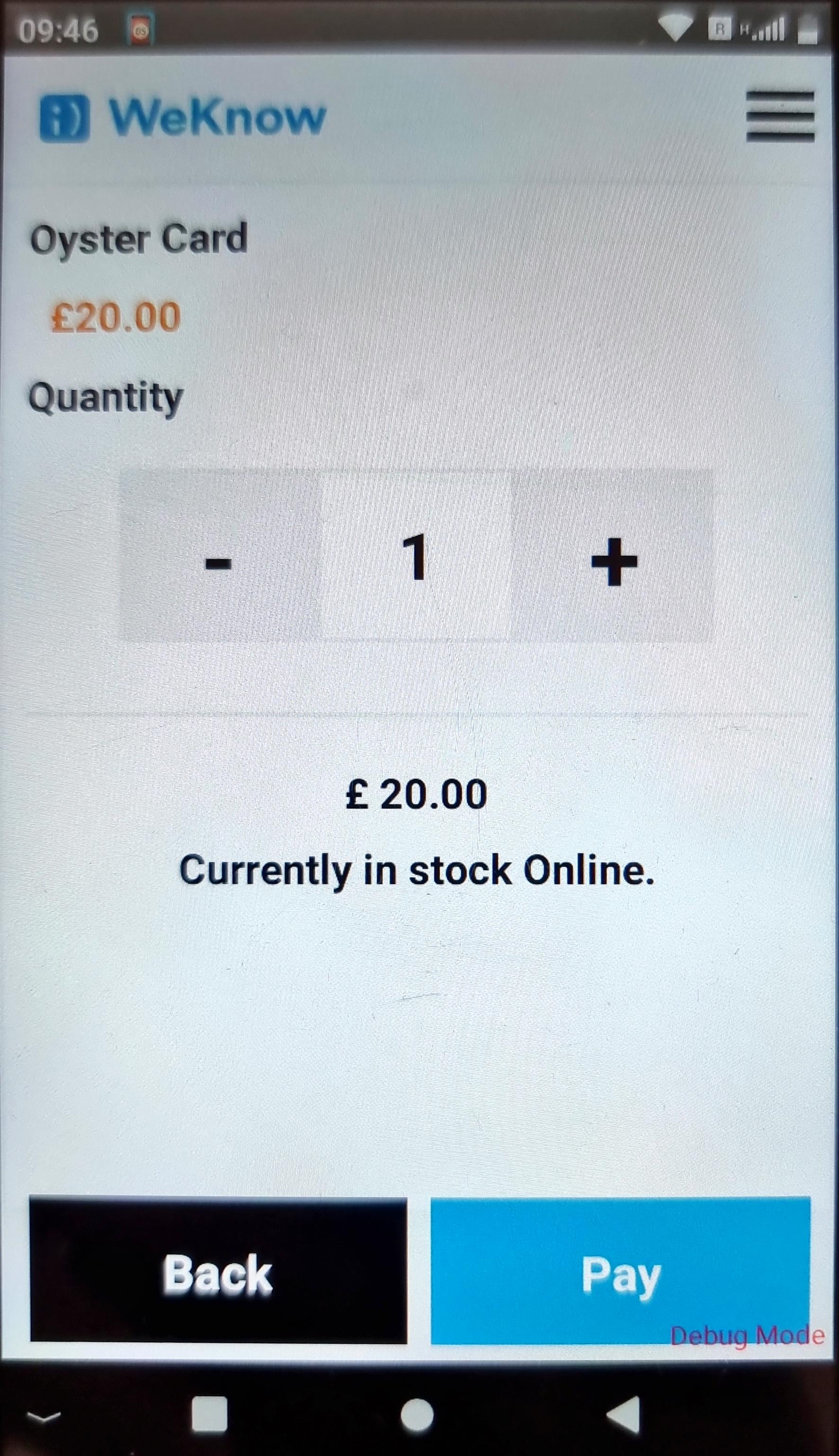 App screenshot