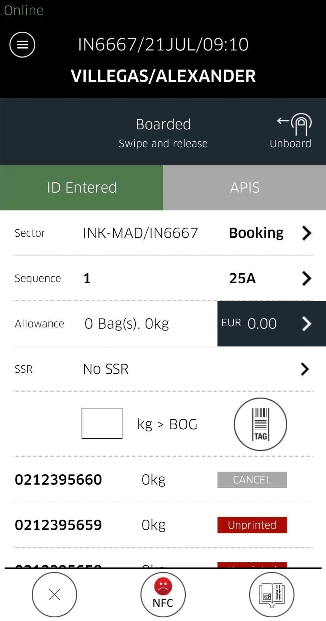 App screenshot