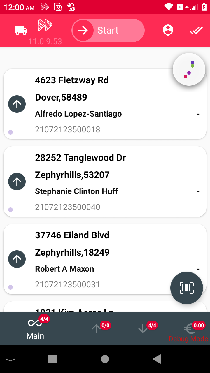 App screenshot
