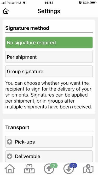 App screenshot