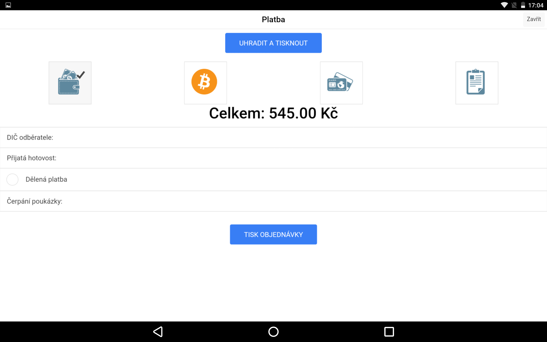 App screenshot