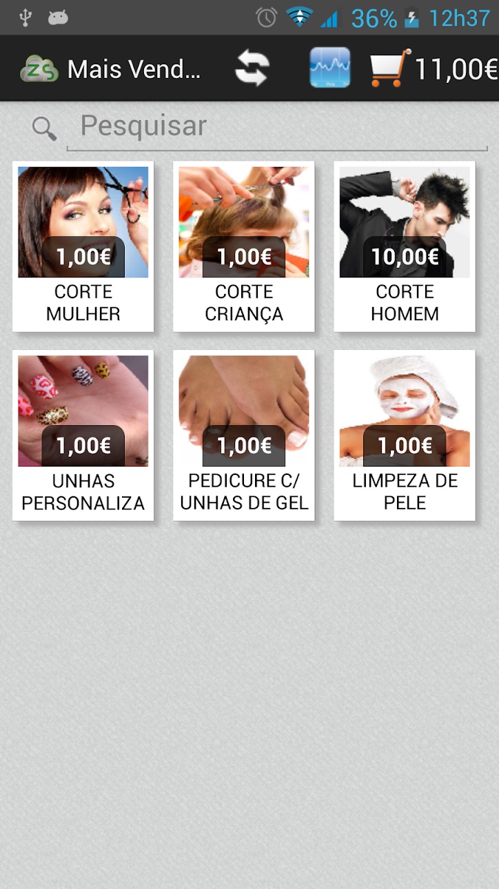 App screenshot