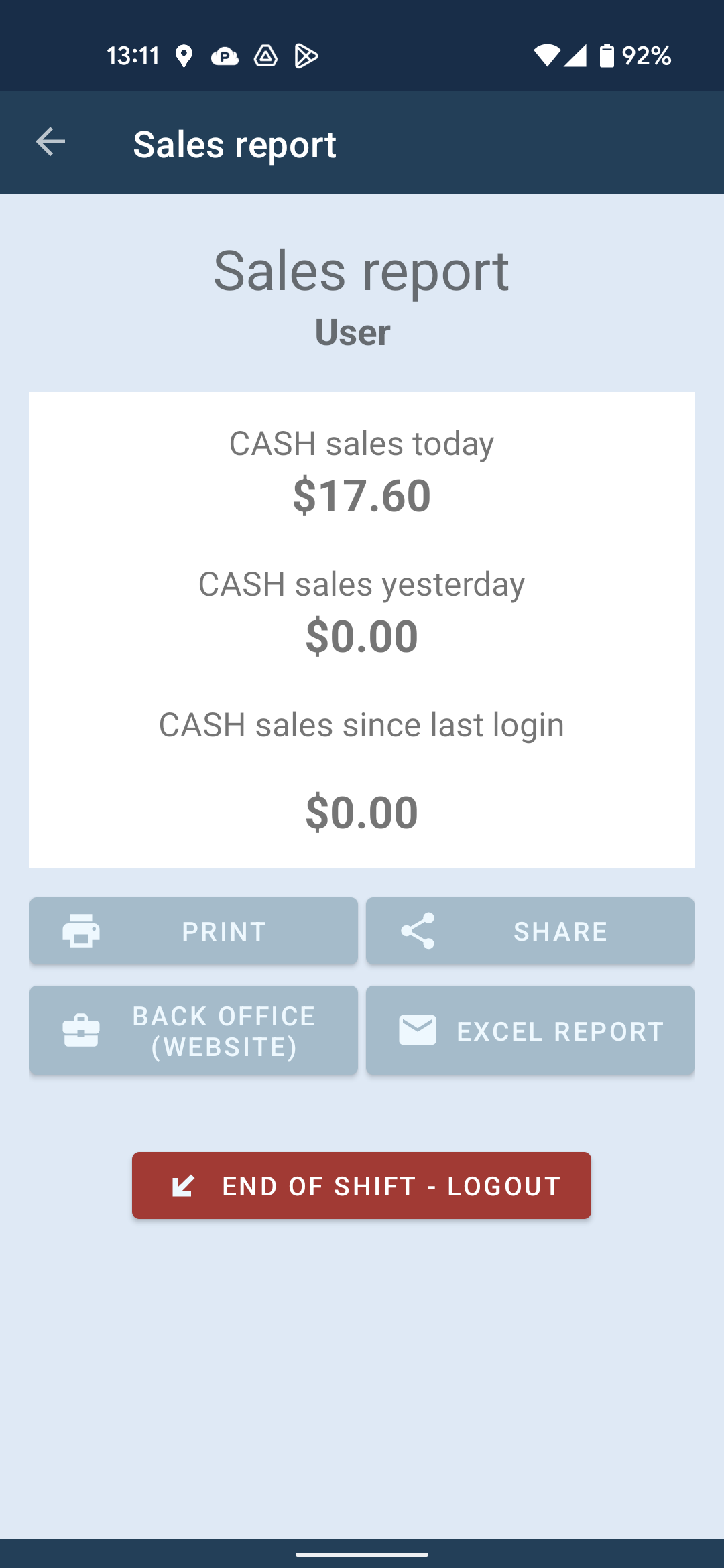App screenshot